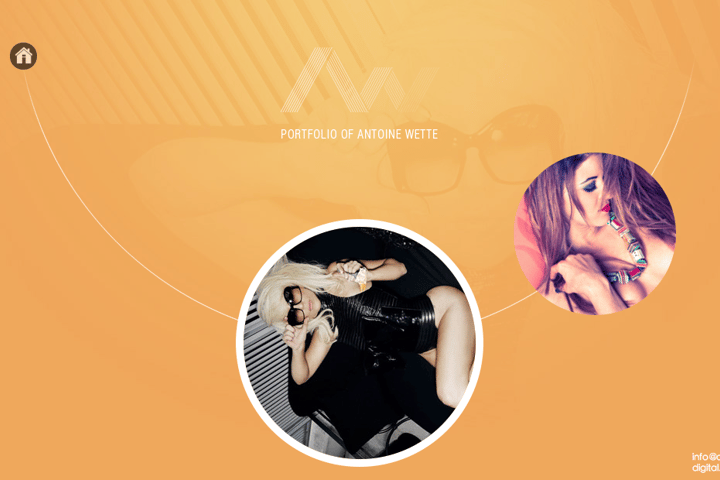 Antoine Wette website preview